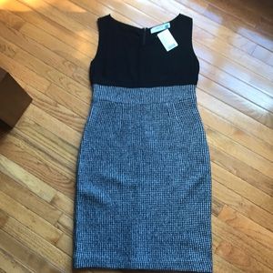 NWT Anthropologie Sparrow Houndstooth Dress